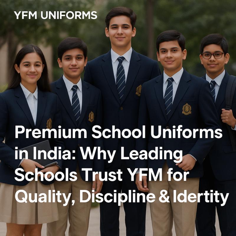 Best school uniform supplier in India – YFM customized blazers and sportswear